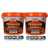 30 Kg Avantajlı Su İzolasyon Boyası Paket Uv-K Premium Silikonlu 15 Kg X 2 Adet
