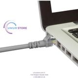 30 Metre Cat6 Network-Ağ-Ethernet Kablosu Gri