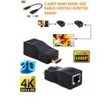 30 Metre HDMI Extender Uzatma - Cat5 Cat6 Üzerinden Uzatma - 4K