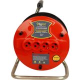 30 Metre Seyyar Makaralı Uzatma Kablosu 3*2.5mm² 30 mt.