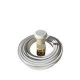 30 Metre Uydu Çanak Anten Kablosu+4 Lü Full Hd Destekli Lnb