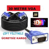 30 METRE VGA WGA 30MT MONİTÖR BİLGİSAYAR TV ARA KABLOSU