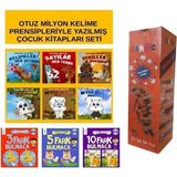 30 Milyon Kelime Prensipleriyle Yazılmış Çocuk Kitapları Seti+Zihin Açan Fark Bul 3 Ktp+Jenga