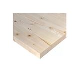 (30 Mm) Ladin Masif Panel Tabaka Ahşap Plaka Ahşap Panel