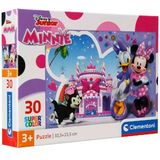 30 Parça Supercolor Puzzle: Disney Minnie Mouse