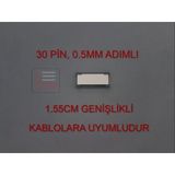 30 Pin 0.5Mm Adımlı Flex Kablo Uzatıcı Ffc Uzatma Soketi Fleks Ekleme Birleştirme Aparatı Konnektörü