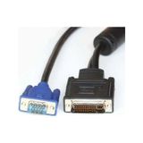 30 pin dvi vga kablo geniş dvi vga kablo 1.8 metre 35 pin dvi vga kablo