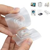 30 Sets Sihirli Kanca çIft Taraflı çOk AmaçLı Kancalar Kendinden YapışKanlı şEffaf Su GeçIrmez Ve Yağ GeçIrmez. Mutfak Banyo Oturma Odası IçIn Delme Yok çıKarıLabilir Max 10kg