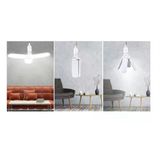 30 Watt 4 Kollu Pervane Led Ampul, Katlanabilir Fan Tipi Tavan Lambası, 6500K Beyaz Işık, 3250 Lümen, E27 Duy Uyumlu, Enerji Tasarruflu Atölye Ve