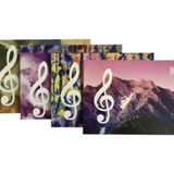30 Yaprak Küçük Müzik Defteri Sevinç 1 Adet
