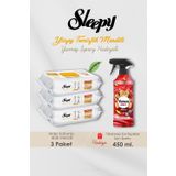300 Adet Arap Sabunlu Havlu, Amber Oda Kokusu