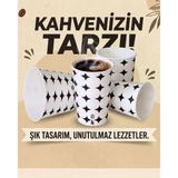 300 Adet Karton Bardak 7 Oz Sızdırmaz Vending Modeli Kahve Çay Meşrubat Bardağı Sıcağa Dayanıklı Karton Bardak