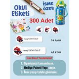 300 Adet Örümcek Adam Okul Etiketi Kişiye Özel Isme Özel Kalem Etiketi Defter Etiketi Kitap Etiketi