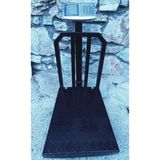 300 Kg-50X40 Cm-1.Kalite Terazi-Bariyerli-Sarjli-Katlanir Kantar-2 Yil Garantili