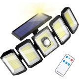 300 LED Güneş Enerjili 3 Mod Kumandalı 3 Metre Kablolu 5 Taraflı Sensörlü Solar Sokak Lambası/bahçe - Standart