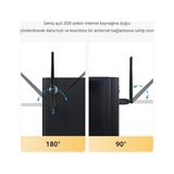 300 Mbps 2.4ghz Alıcı Verici USB Wifi Adaptör - 1 GB - 00-Siyah - Beyaz - Option-1