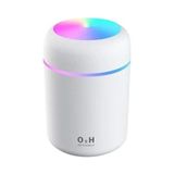 300 ml Kapasiteli Mini USB Hava Nemlendirici, LED Işıklı