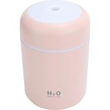 300 Ml Ulrasonik Hava Nemlendirici Buhar Makinesi Ve Aroma Difüzörü - Pembe