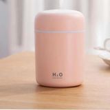 300 Ml Ulrasonik Hava Nemlendirici Buhar Makinesi Ve Aroma Pembe