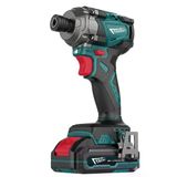 300 Nm Şarjlı Darbeli Somun Sıkma Bijon Sökme Vidalama Makinesi 1/4" Hex Profesyonel 21V 2 Akülü