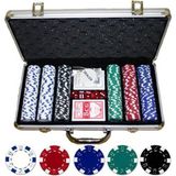 300 Parçalı Poker Seti Metal Çantalı Oyun Takımı - Hobi & Eğlence Diğer Takımları