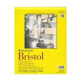 300 Serisi Bristol Pürüzsüz Kağıt Ped 27,9 x 35,6 Cm, 20 Yaprak, Kağıt, Şeffaf, 11X14 - Standart