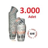 3000 ADET KARTON BARDAK