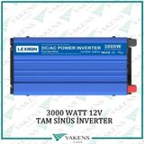 3000 Watt 12v Tam Sinüs İnverter Lexron