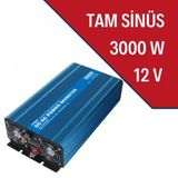 3000W 12V Tam Sinüs İnverter