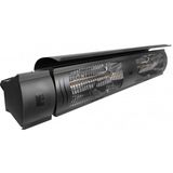 3000W Kumandali Normgas Infrared Dis Mekan Isitici Heating Systems Siyah