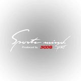 3008 Sports Mind Oto Sticker 30 cm x 11 cm yazı 365
