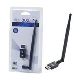 300Mbps Wireless USB Wi-Fi Adaptör Dongle 5Dbi Anten Network Lan