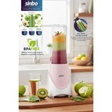 300W Smoothie Blender ve 570 ml Paslanmaz Çelik Sporcu Matara Seti