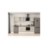 300X210 Cm Klasik Mebran Mutfak Dolabı Beyaz Mb-E90B40S50-3 Mebran | Kumtaşı - Suntalam