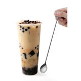 304 Çelik 21 cm Kokteyl Karıştırma Kahve Latte Karıştırma Barmen Kaşığı cin764by