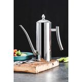 304 Çelik 880 ml Yağdanlık Sosluk Sirkelik CIN902 - Gri - 1 lt