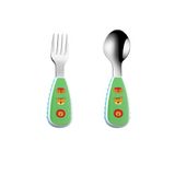 304 Çelik Bebek Kaşık ve Çatal Set cin957