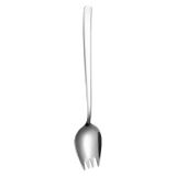 304 Çelik Silver Çatallı Kaşık Sofra Salata Meyve Çatalı Cin751by Gri