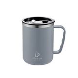 304 L Çelik Gri Sıcak Soğuk 500 ml Kahve El Termos Kupa Mug CIN557GR