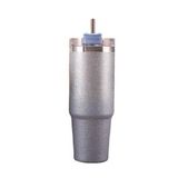 304 L Çelik Mavi Işıltılı 890 ml Pipetli Soğuk Sıcak El Termos CIN940MV
