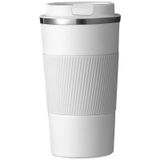 304 L Kilitli Çelik Mat Beyaz 510 Ml Kahve Termos Mug Cin405by