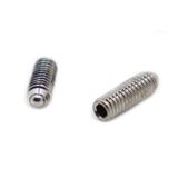 304 Paslanmaz Çelik Bilyalı Piston Başsız Vidalar(16mm,M12 1pc) | Endüstriyel ve Mekanik Kullanım İçin Gümüş Çoklu Metrik Boyutlar
