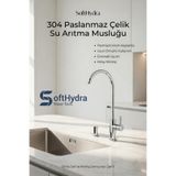 304 Paslanmaz Çelik Su Arıtma Musluğu - Premium Krom Kaplama Lüks Model Evrensel Uyumlu