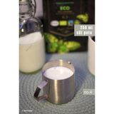 304 Paslanmaz Çelik Sütlük No.4 - 250 ml | Küçük Krema ve Süt Potu | Pitcher | Süt Sunum Kabı