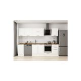 305X210 Cm Klasik Mebran Mutfak Dolabı Beyaz Beyaz M-E90S45S50-2 Mebran | Beyaz - Mdf