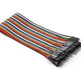 30CM 40 Pin Erkek Erkek Dupont Kablo Ayrılabilir 2.54MM 10RENK Breadboard Atlama Kablosu Jumper Tes