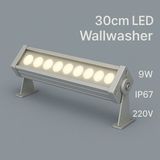 30CM 9W LED Wallwasher Naturel Beyaz 4000K | Dış Cephe, Minare, Bahçe Aydınlatma | Iç-Dış Kullanım - 4000K - Doğal Beyaz