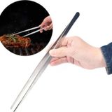 30cm Paslanmaz Çelik Profesyonel Şef Barbekü Et Kızartma Pişirme Maşası Cımbızı