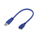 30cm - Usb 3.0 Hdd Harddisk Kablosu - Usb 3.0 A Erkek To Micro B Erkek Kablo