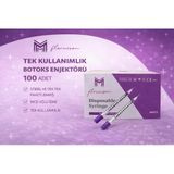 30G X 8Mm 1 Ml Tek Kullanımlık Hassas Uçlu İnsülin Enjektörü 100 Adet 1 Kutu